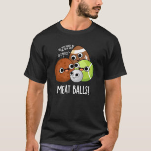 Camiseta Carnes Escoam Comida Engraçada Arma Escuro BG