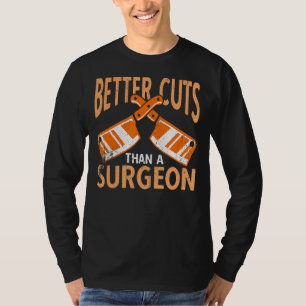 Camiseta Carniceiro Melhor Corta Que Caranguejo Cirurgião
