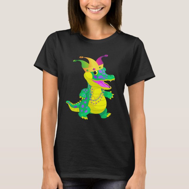 Camiseta Carnival Alligator Mardi Gras 2023 Parade Party (Frente)