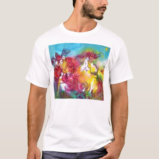 Camiseta CARNIVAL NIGHT - roupa escuro (Frente)