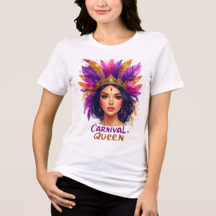Camiseta Carnival Queen Rainha do Carnaval Fantas