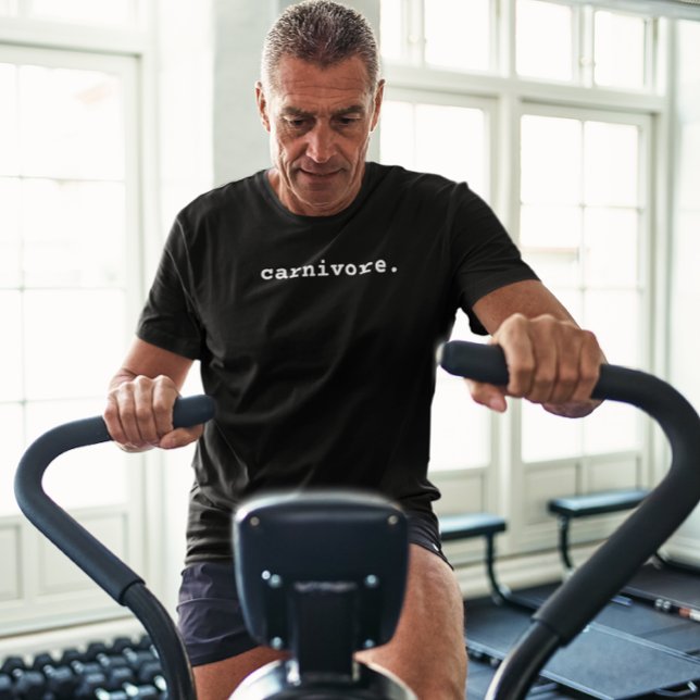 Camiseta Carnivore - keto - dieta de carne T-Shirt (Criador carregado)
