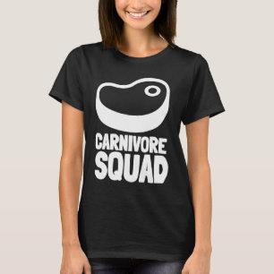 Camiseta Carnívoro Anti Vegano Comedor de Carne Dieta Keto