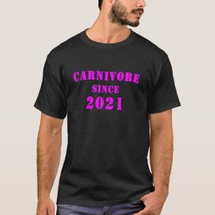 Camiseta Carnívoro Desde 2021