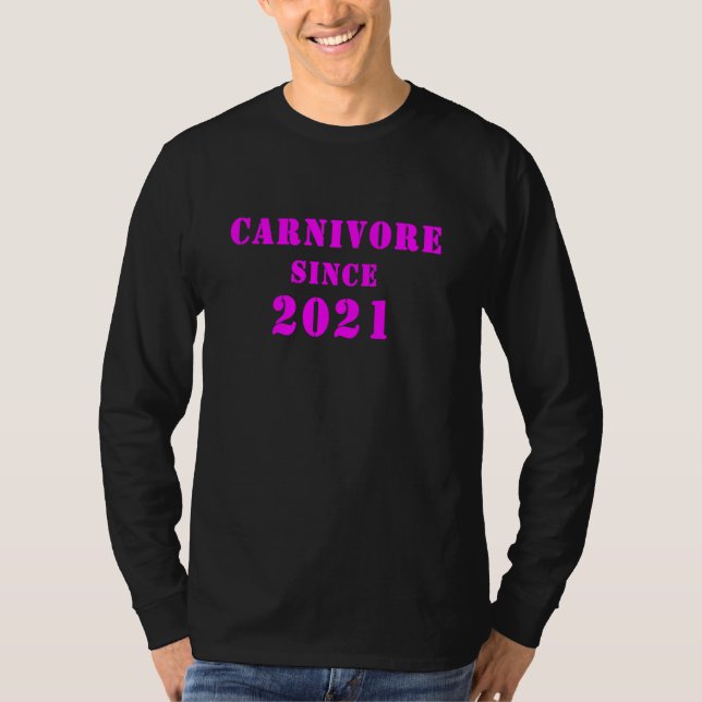 Camiseta Carnívoro Desde 2021 (Frente)