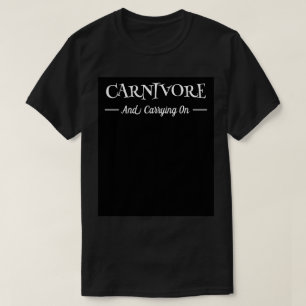 Camiseta Carnívoro E Carregando