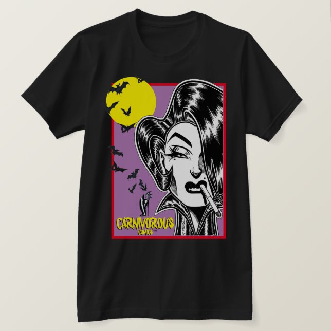 Camiseta Carnívoro™/Luar (Frente do Design)