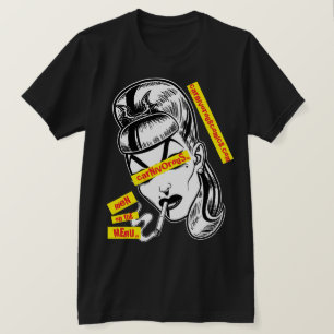 Camiseta Carnivorous™/Homens no Menu™/Punk