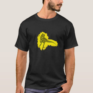 Camiseta Carnotaurus Dinosaur Motif Predator Pré-Histórico