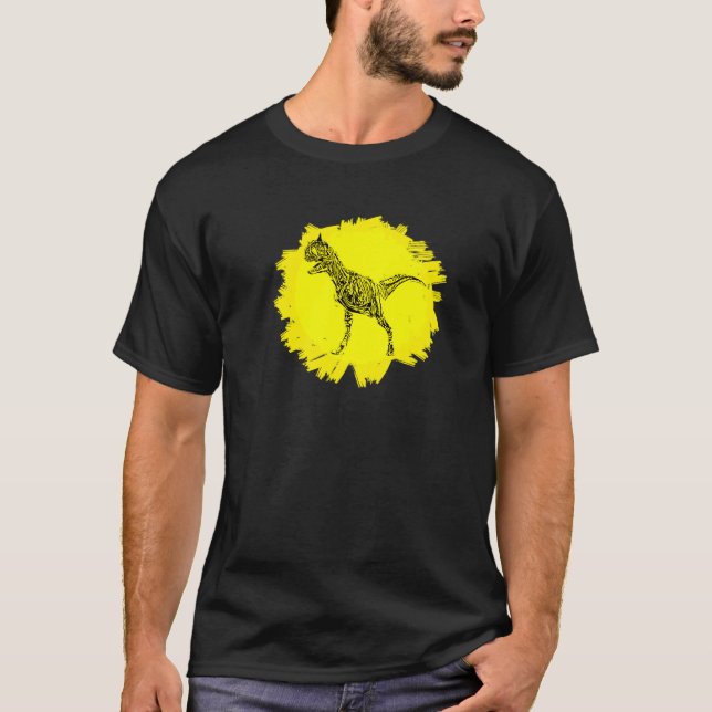 Camiseta Carnotaurus Dinossauro Dino (Frente)
