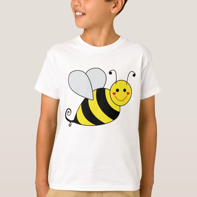 Camiseta Carnudo bonito Bumble a abelha (Frente)