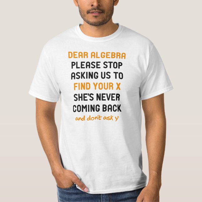 Camiseta Caro Álgebra (Frente)