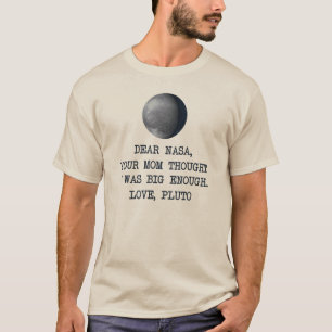 Camiseta Caro amor Pluto da NASA