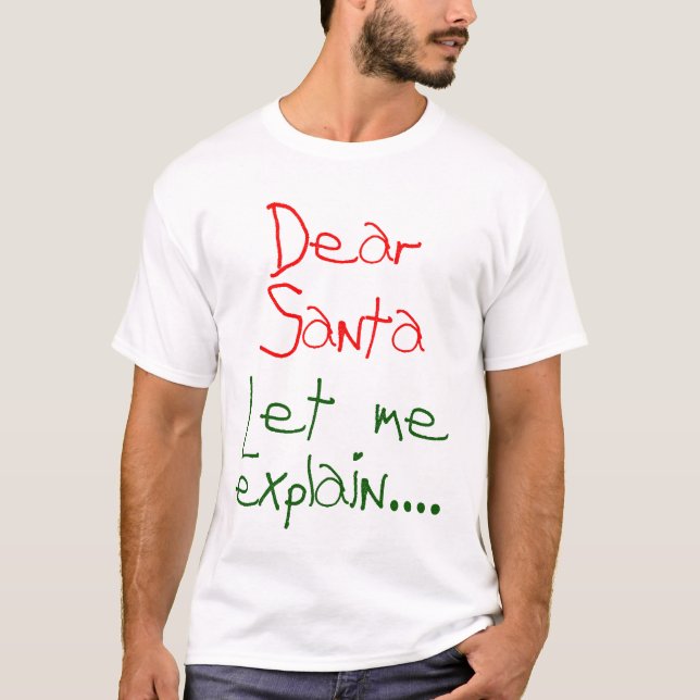 Camiseta Caro papai noel #2 (Frente)