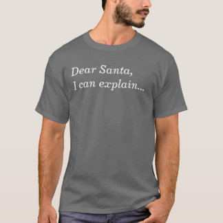 Camiseta Caro Papai noel, eu posso explicar…