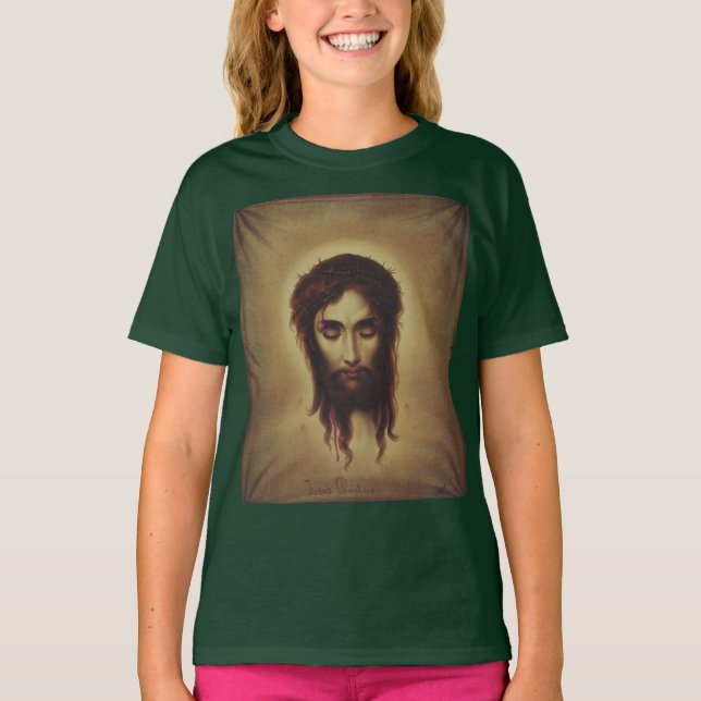 Camiseta Caro Santo de Jesus Cristo (Frente)