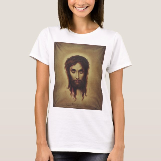 Camiseta Caro Santo de Jesus Cristo (Frente)