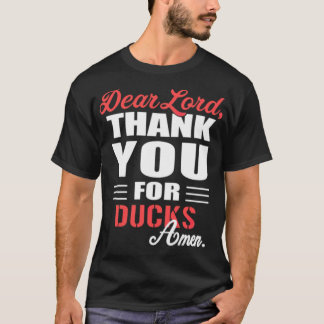 Camiseta Caro Senhor, obrigado-o pelo dono do cão Ducks Lab