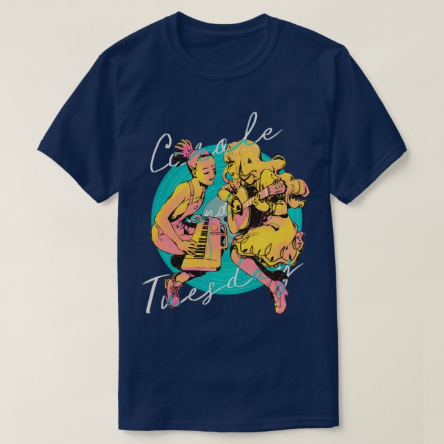 Camiseta Carole e terça-feira Vinyl ver  (Frente do Design)