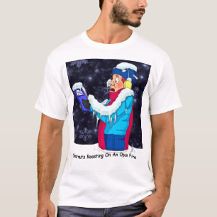 Camiseta Caroler frio do Natal