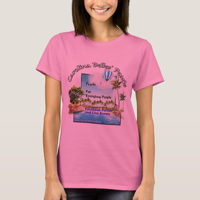 Camiseta Carolina Belles Pearls 1 (Frente)