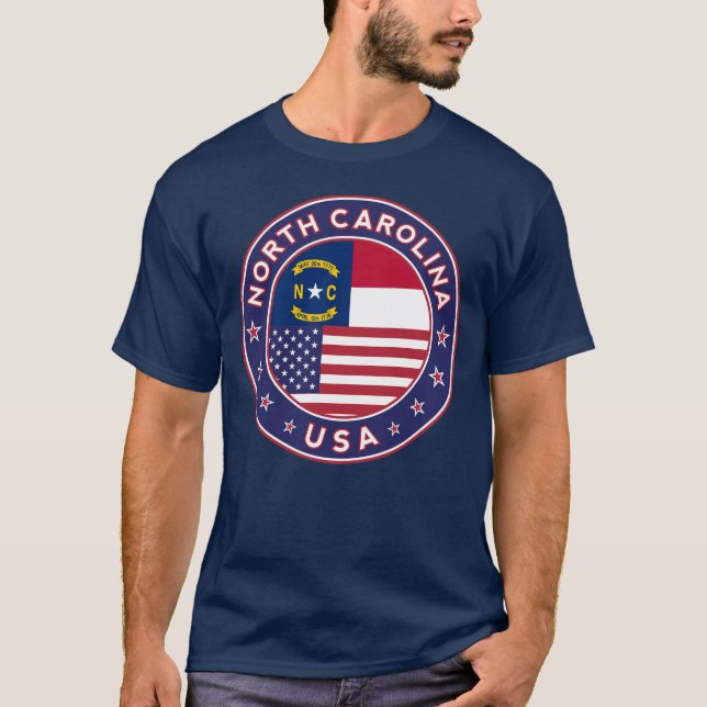 Camiseta Carolina do Norte (Frente)