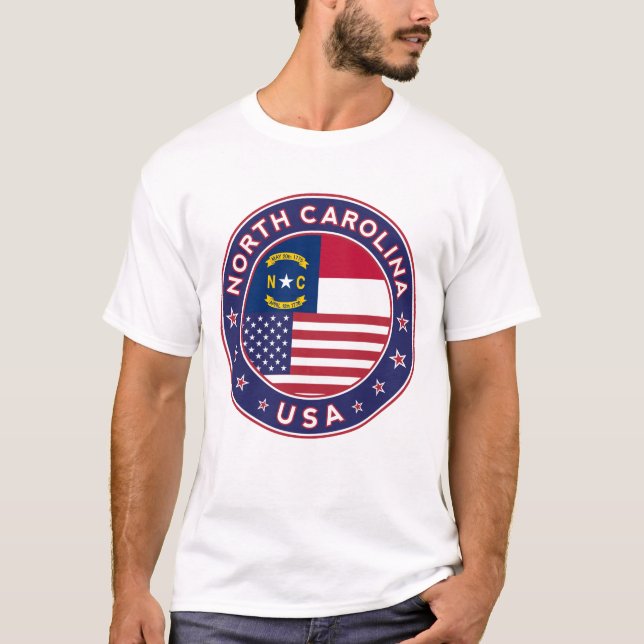 Camiseta Carolina do Norte (Frente)
