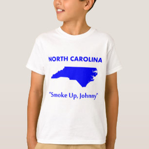 Camiseta Carolina do Norte - Fumaça, Johnny!