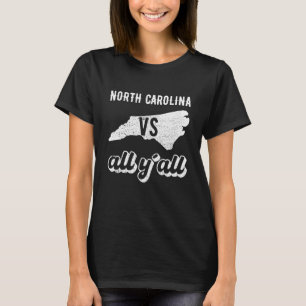 Camiseta Carolina do Norte todos vocês