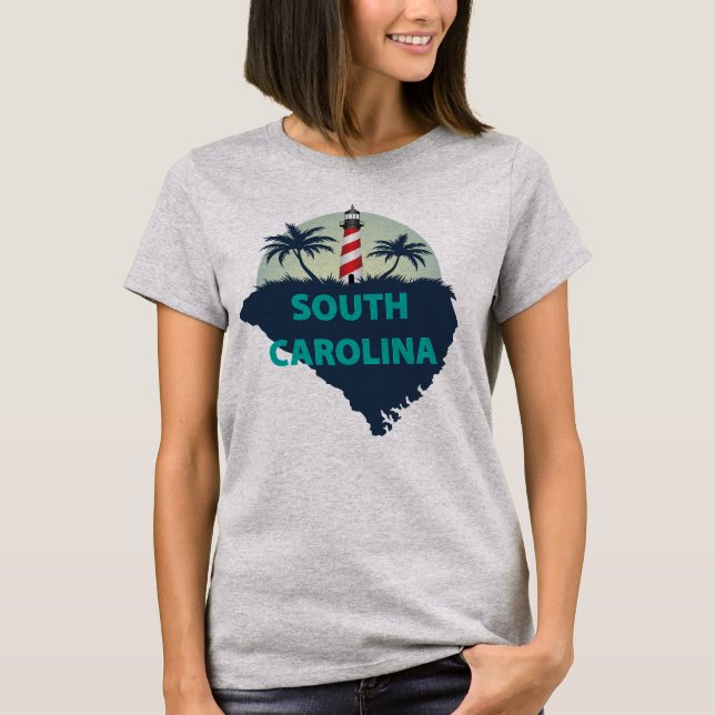 Camiseta Carolina do Sul, Estados Unidos (Frente)
