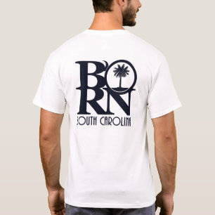 Camiseta Carolina do Sul nascer (impressão traseira)