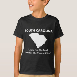 Camiseta Carolina do Sul - Venha pela Comida...