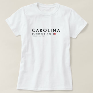 Camiseta Carolina Puerto Rico | Coordenadas Tee