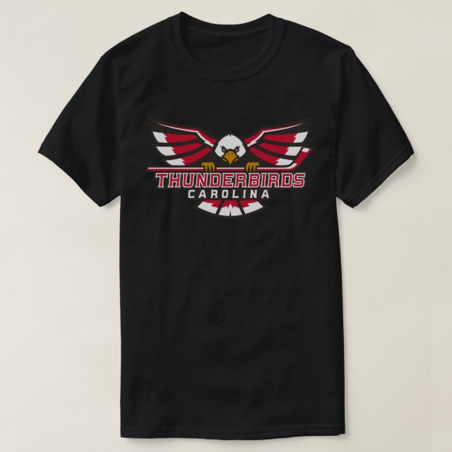 Camiseta Carolina Thunderbird Sticker (Frente do Design)