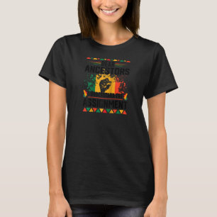 Camiseta Caros Ancestrais Eu Entendo A Atribuição Preto H