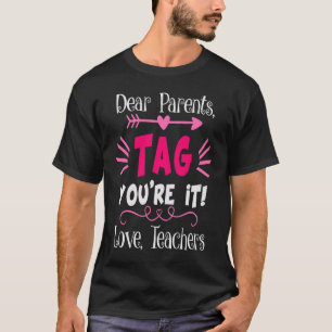 Camiseta Caros pais dizem que você é professor apaixonado