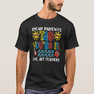 Camiseta Caros pais dizem que você é professor apaixonado