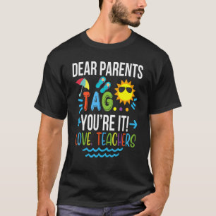 Camiseta Caros pais dizem que você é professor apaixonado