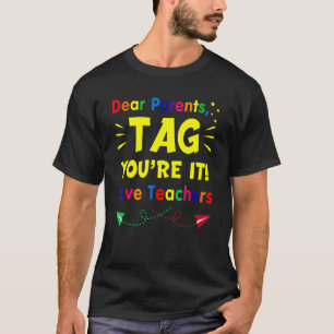 Camiseta Caros pais dizem que você é professor de amor 3