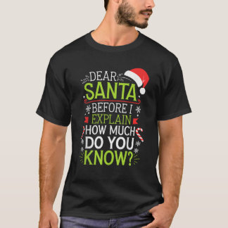 Camiseta Caros Papais noeis Antes De Explicar Quanto Vocês