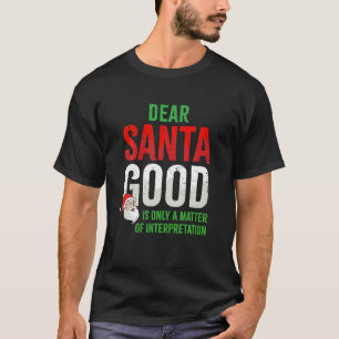 Camiseta Caros Papais noeis Bom é apenas uma questão de int