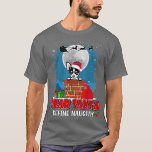 Camiseta Caros Papais noeis Definem Cachorro Chihuahua Doid