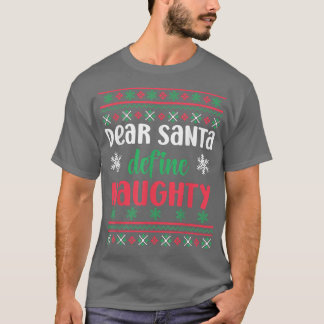 Camiseta Caros Papais noeis Definem o Feliz Natal