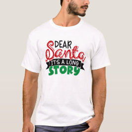 Camiseta Caros Papais noeis É um Natal Engraçado
