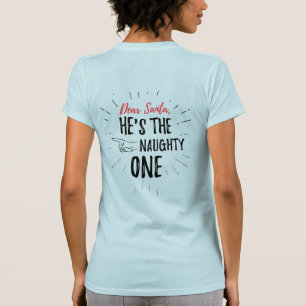 Camiseta Caros Papais noeis, ele é o malvado Natal