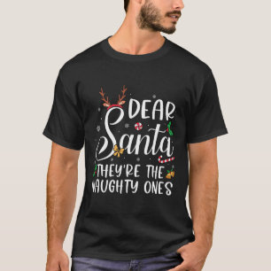 Camiseta Caros Papais noeis, Eles São A Família De Natal Id