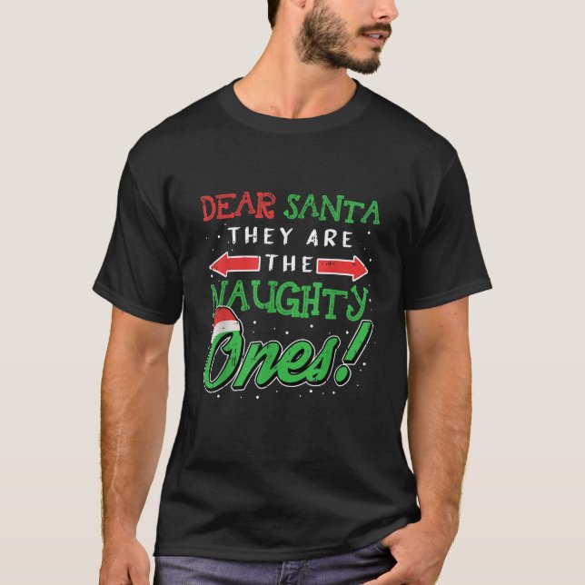 Camiseta Caros Papais noeis, Eles São Os Malditos Cristãos  (Frente)
