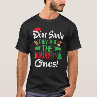 Camiseta Caros Papais noeis, eles são os malvados do Natal