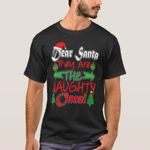 Camiseta Caros Papais noeis, eles são os malvados do Natal