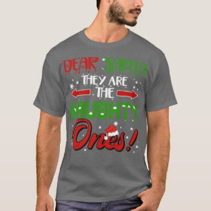 Camiseta Caros Papais noeis Engraçados, Eles São Os Maldito